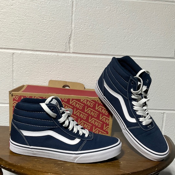 Vans Sk8-Hi Shoe Men’s 9/Womens 10.5 canvas dress...